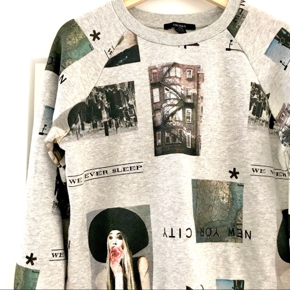 Forever 21 New York City Graphic Sweatshirt - Picture 2 of 5